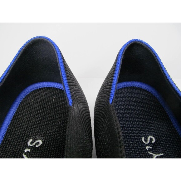 Rothy's Womens Black Flat Round Toe Knit Ballet Slip On Loafers Size US 10 - Picture 6 of 16